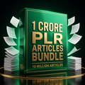 PLR Articles Bundle for Bloggers and Marketers