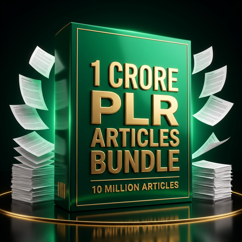 PLR Articles Bundle for Bloggers and Marketers