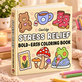 Relax & Color: A Cozy Creative Journey | Cozy Coloring Book for Relaxation
