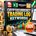 Cryptocurrency Trading Log Book | Crypto Trade Journal, Bitcoin Trading Tracker, Digital Asset Portfolio & Profit Loss Record