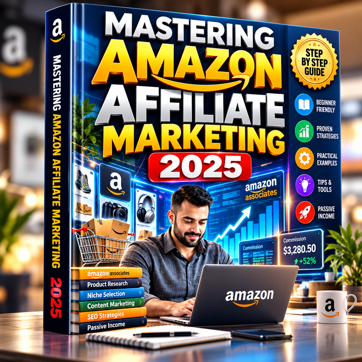 Mastering Amazon Affiliate Marketing 2025: Step-by-Step Guide to Affiliate Income, Product Promotion & Online Business