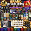 Grand Treasure Bundle: 40+ Digital Products for $49 | TASTERUSH