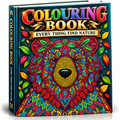 Everything in Nature Coloring Book | Flowers, Animals, Plants & Scenery Coloring Pages