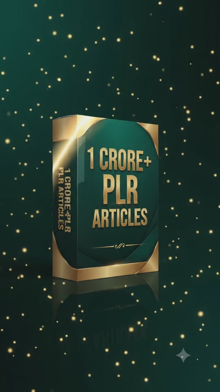 PLR Articles Bundle for Bloggers and Marketers